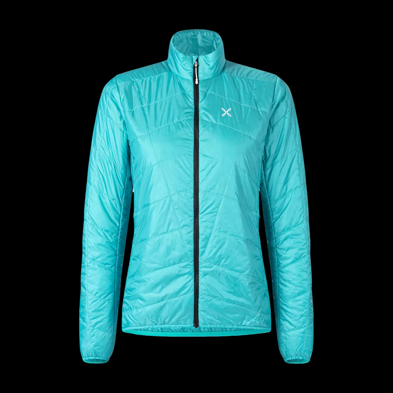 Montura Giacche Imbottite | Giacche E Gilet<SPACE JACKET WOMAN BLACK/CAREBLUE