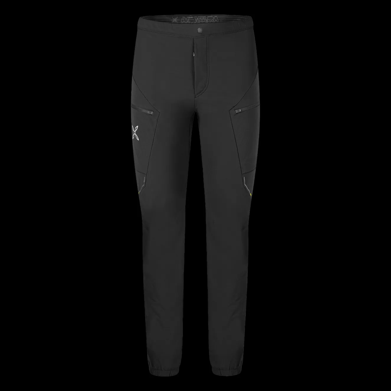 Montura Scialpinismo | Pantaloni<SPEED STYLE -5 CM PANTS BLACK/GIALLOFLUO