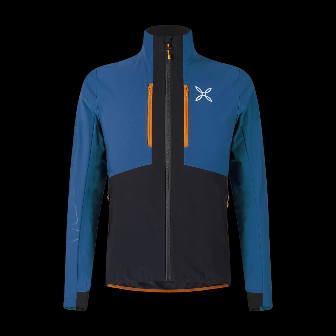 Montura Scialpinismo | Giacche E Gilet<SPEED STYLE JACKET DEEPBLUE/MANDARINO