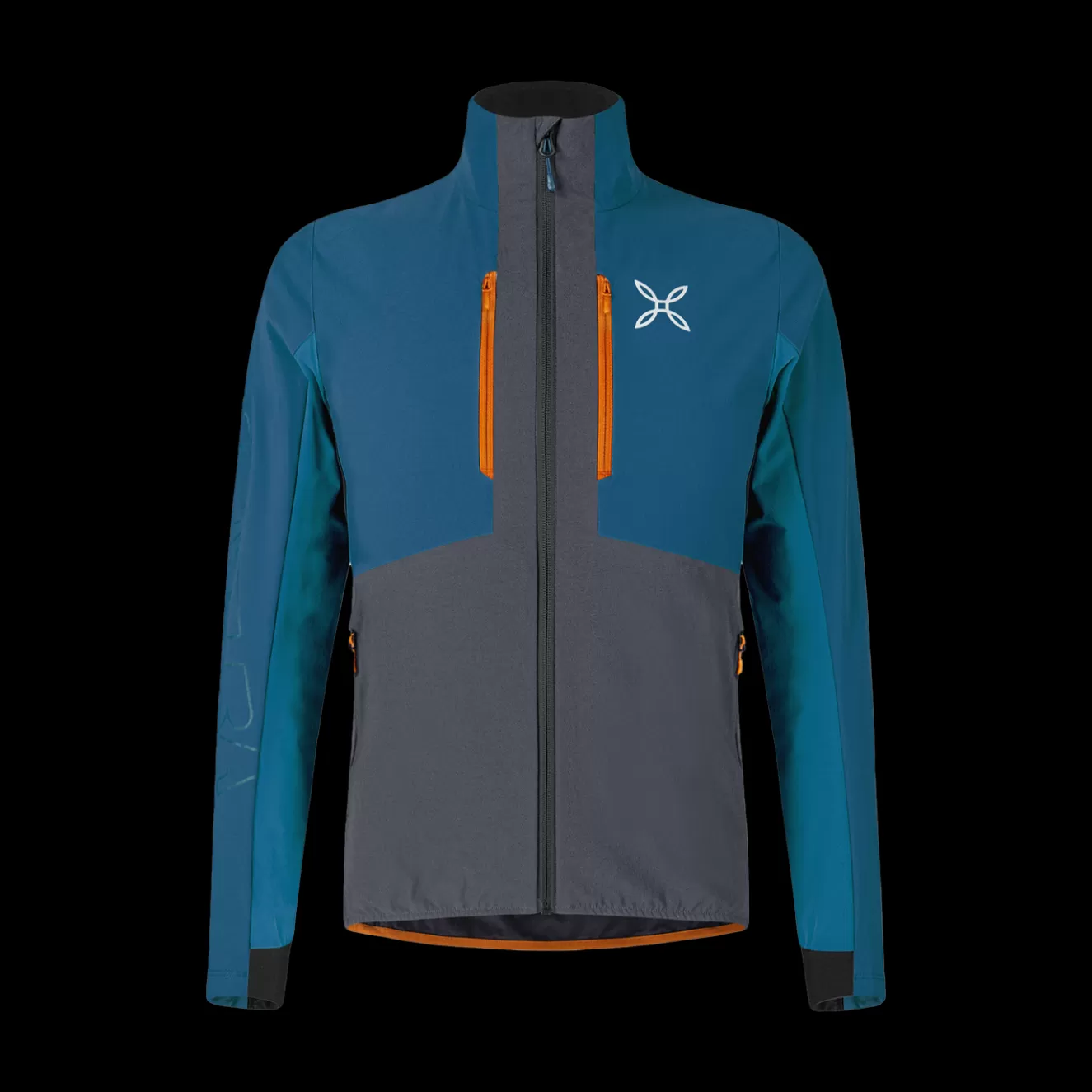 Montura Scialpinismo | Giacche E Gilet<SPEED STYLE JACKET DEEPBLUE/ORANGE