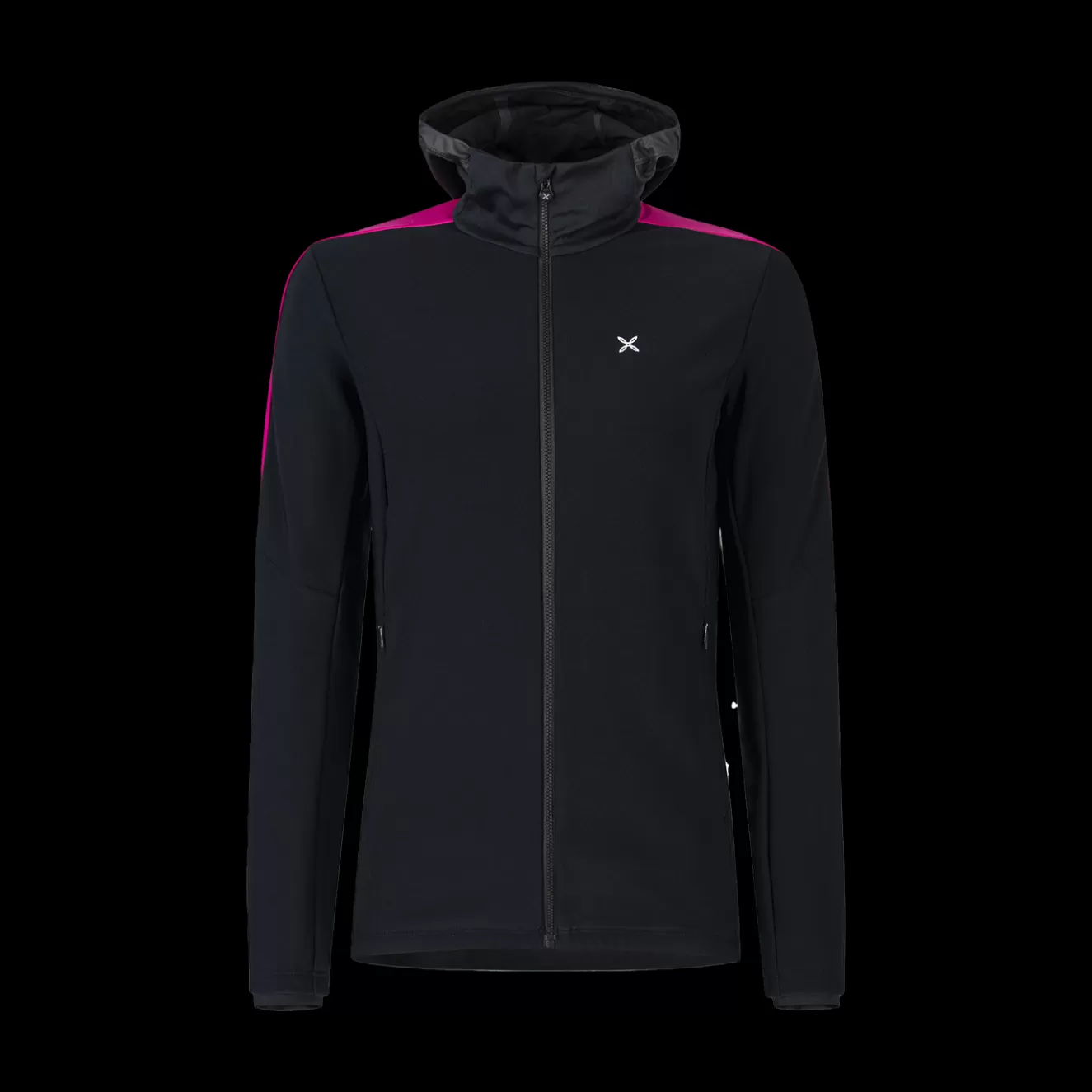 Montura Trail Running | Trail Running<SPORTY WINTER HOODY JACKET W. BLACK/INTENSEVIOLET