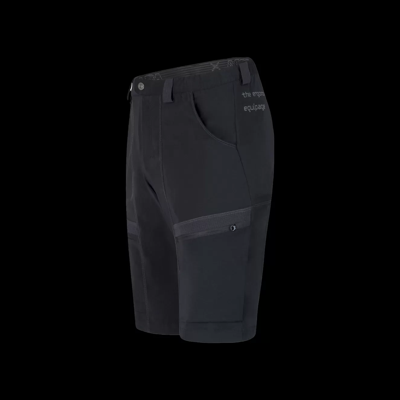 Montura Pantaloncini<STRETCH 5 BERMUDA NERO/BLUOTTANIO