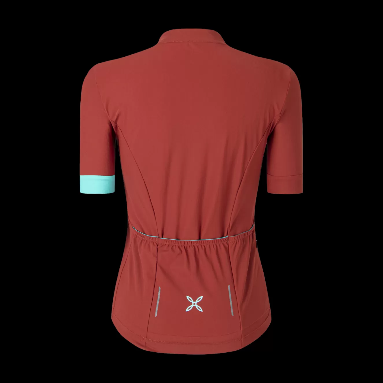 Montura Cycling | Magliette E Camicie<TERRA FULL ZIP T-SHIRT WOMAN TOBACCO/CAREBLUE