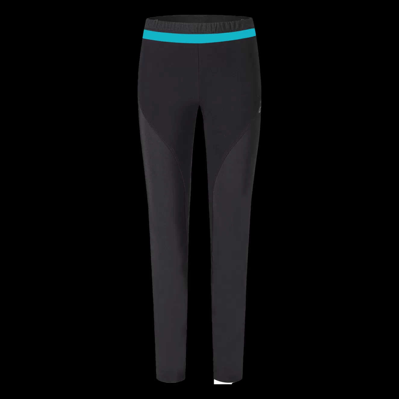 Montura Trail Running | Trail Running<THERMO FIT PANTS WOMAN BLACK/TURQUOISE