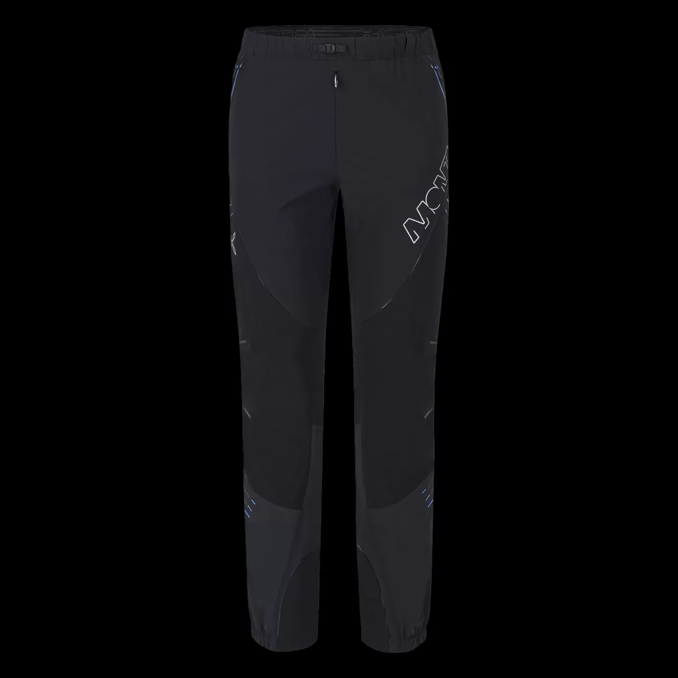 Montura Pantaloni<TOUCH PRO PANTS BLACK/GIALLOFLUO