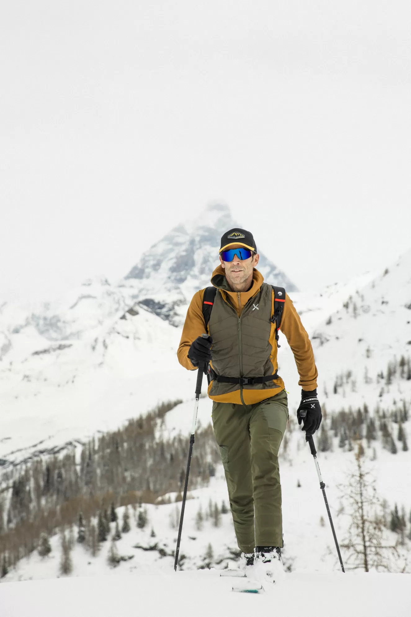 Montura Scialpinismo | Giacche E Gilet<TRACE HYBRID VEST DEEPBLUE/ORANGE