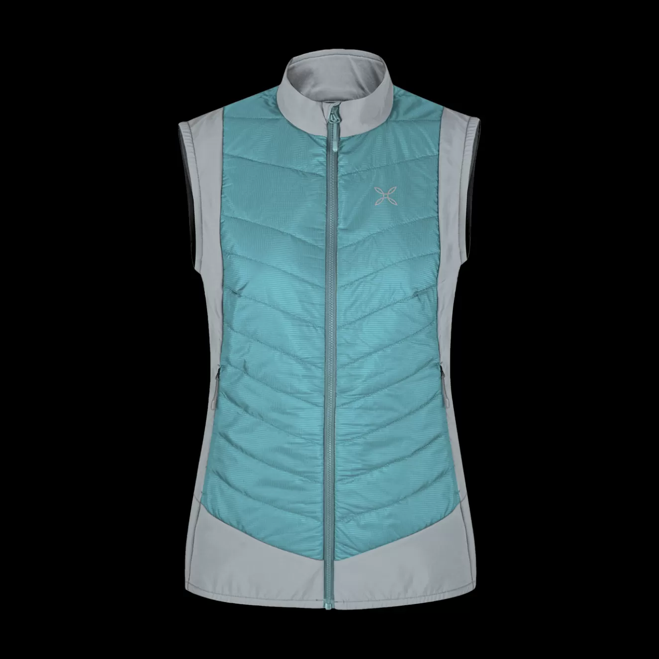 Montura Scialpinismo | Giacche E Gilet<TRACE HYBRID VEST WOMAN QUIETGREY/TURQUOISE