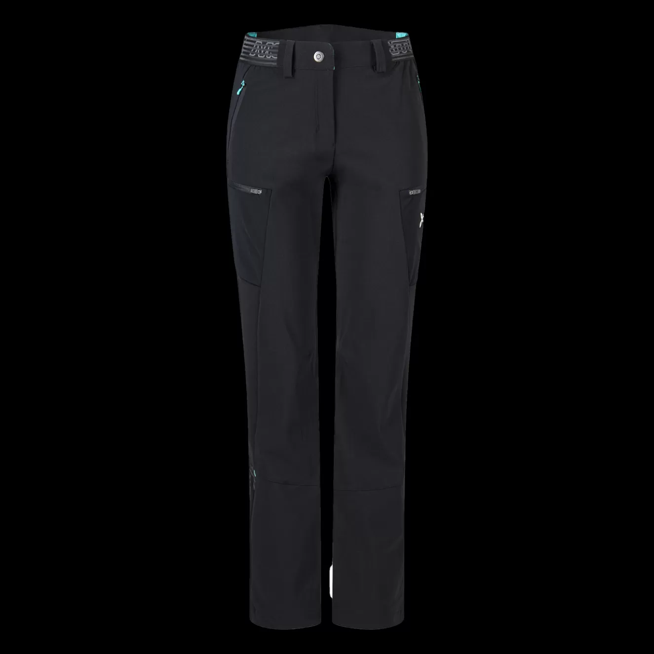 Montura Scialpinismo | Pantaloni<TRACE PANTS WOMAN BLACK/CAREBLUE