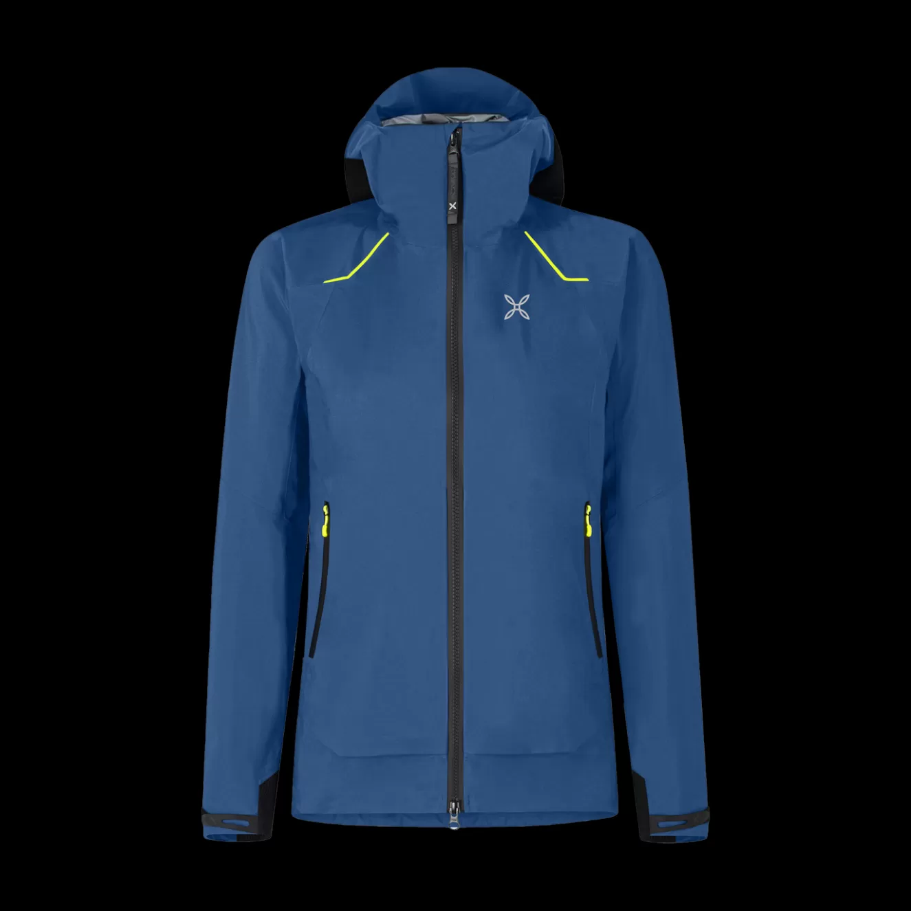 Montura Giacche E Gilet<TRIBUTE JACKET WOMAN DEEPBLUE/GIALLOFLUO