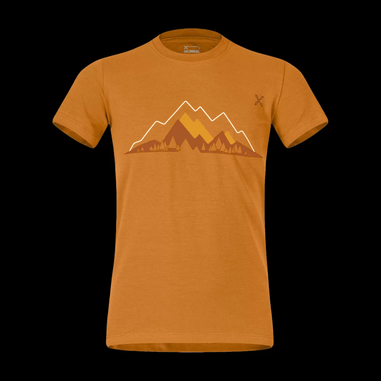 Montura Pile E Magliette<VALLEY T-SHIRT KIDS MANDARINO