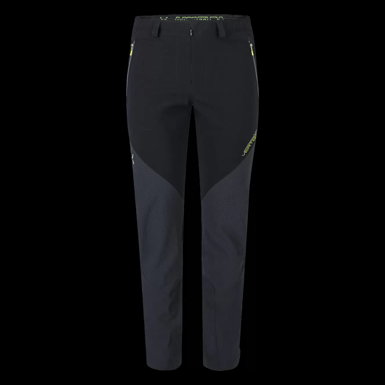 Montura Pantaloni<VERTIGO LIGHT 2 PANTS ANTRACITE/VERDELIME