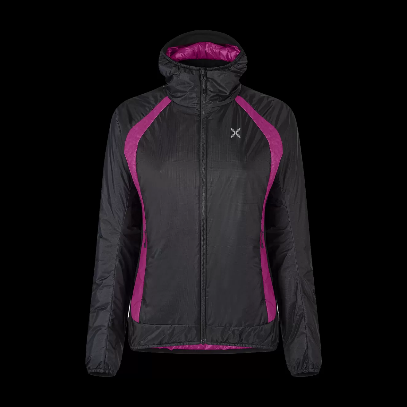 Montura Scialpinismo | Giacche Imbottite<VULCAN 2.0 JACKET WOMAN BLACK/BATONROUGE