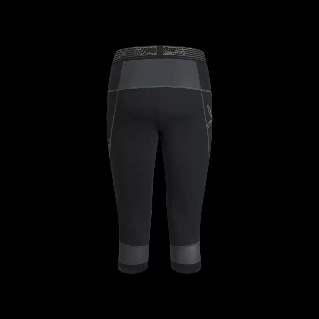 Montura Pantaloni<WATER 3/4 PANTS BLACK