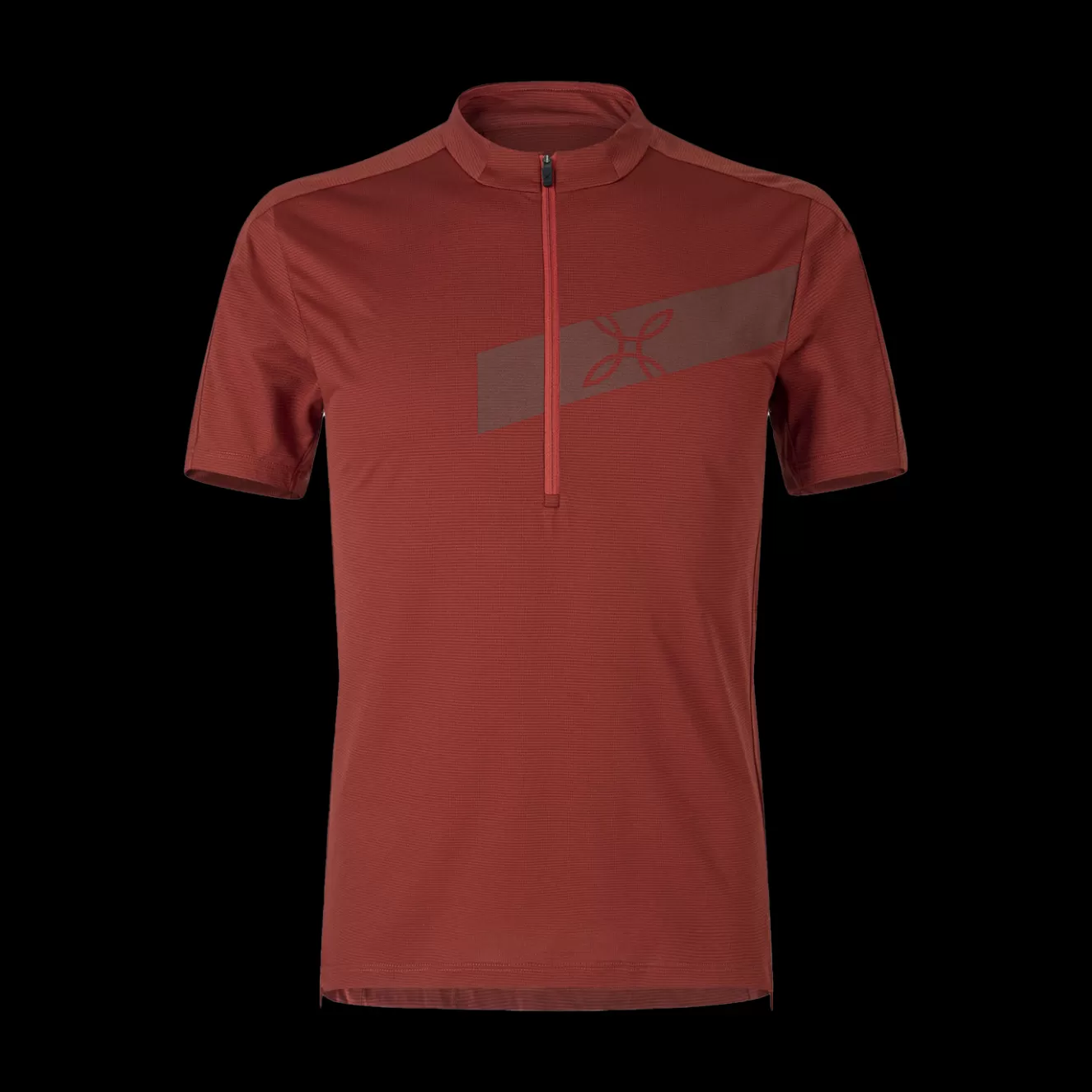 Montura Cycling | Magliette E Camicie<WAY ZIP T-SHIRT TOBACCO