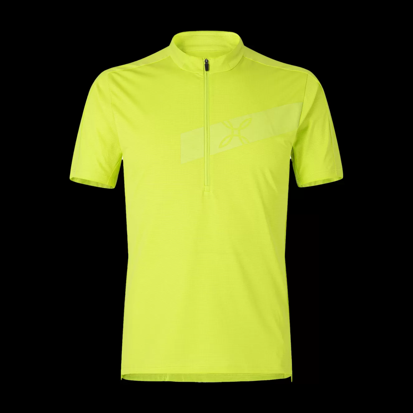 Montura Cycling | Magliette E Camicie<WAY ZIP T-SHIRT VERDELIME