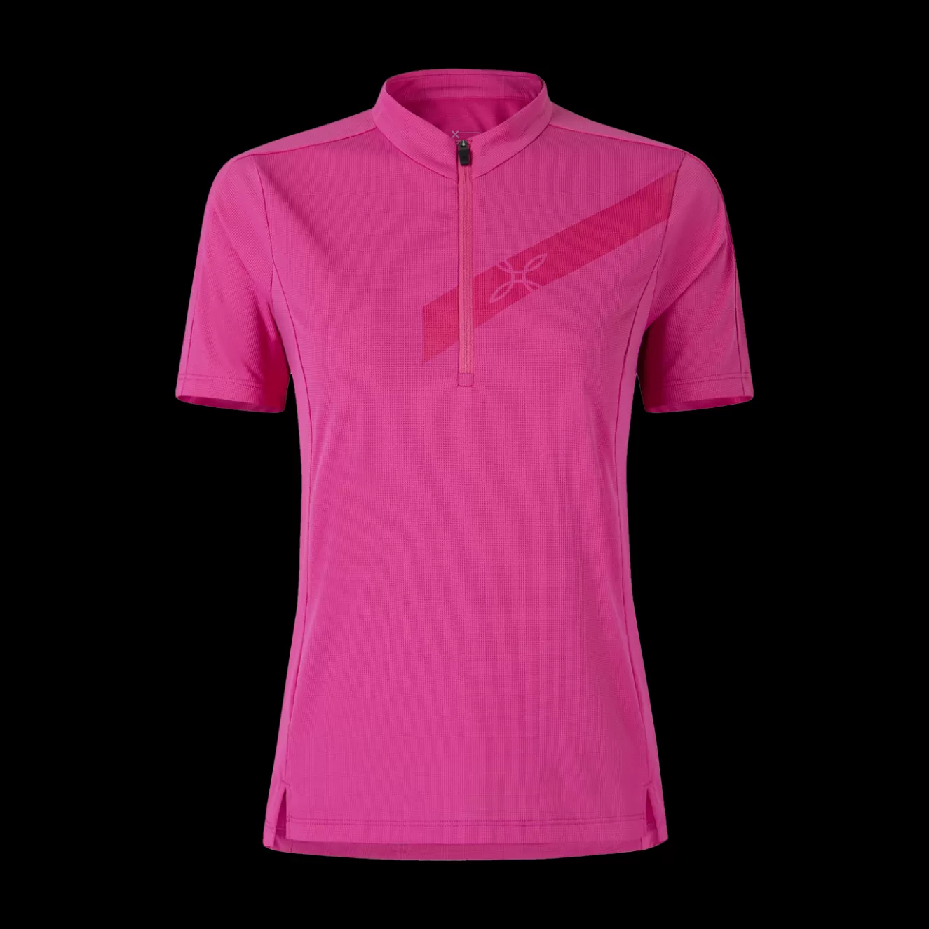 Montura Cycling | Magliette E Camicie<WAY ZIP T-SHIRT WOMAN INTENSEVIOLET