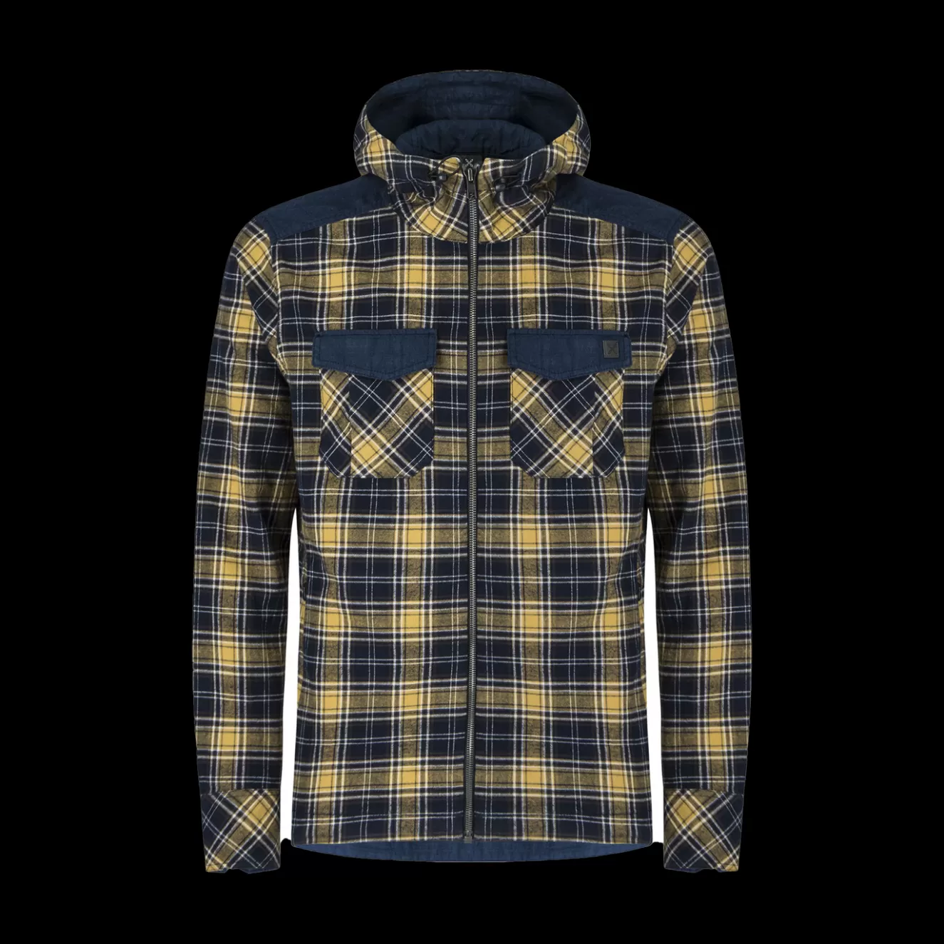 Montura Magliette E Camicie<YALE HOODY SHIRT BLUNOTTE/GIALLOSOLE